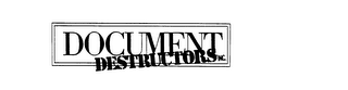 DOCUMENT DESTRUCTORS INC. logo