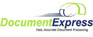 DOCUMENT EXPRESS FAST, ACCURATE DOCUMENT PROCESSING logo