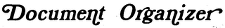 DOCUMENT ORGANIZER logo