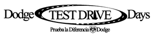DODGE TEST DRIVE DAYS logo