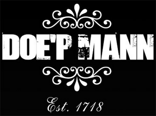 DOE'P MANN EST. 1718 logo