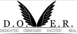 D.O.E.R. DEDICATED OBSESSED EXCITED REAL logo