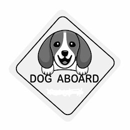 DOG ABOARD logo