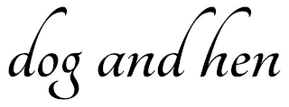 DOG AND HEN logo
