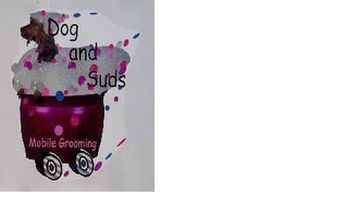 DOG AND SUDS, MOBILE GROOMING logo