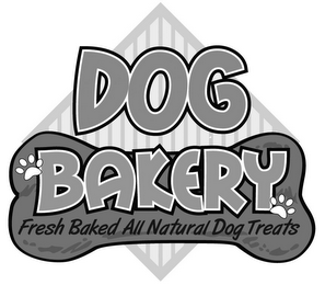 DOG BAKERY FRESH BAKED ALL NATURAL DOG TREATS logo