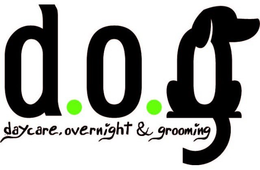 D.O.G. DAYCARE OVERNIGHT & GROOMING logo