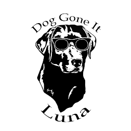 DOG GONE IT LUNA logo