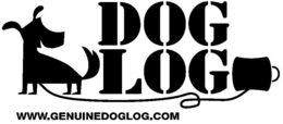 DOG LOG WWW.GENUINEDOGLOG.COM logo