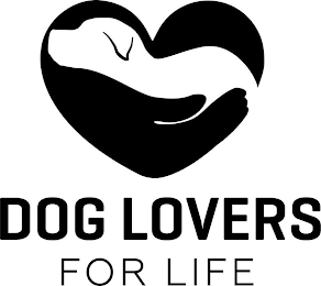 DOG LOVERS FOR LIFE logo
