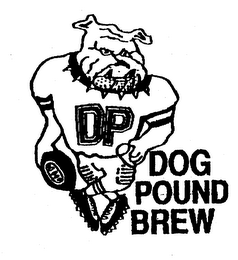 DOG POUND BREW DP logo