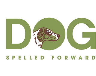 DOG SPELLED FORWARD logo
