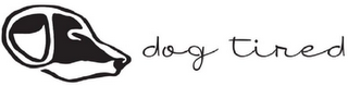 DOG TIRED logo