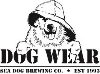 DOG WEAR SEA DOG BREWING CO. EST. 1993 logo