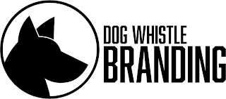 DOG WHISTLE BRANDING logo