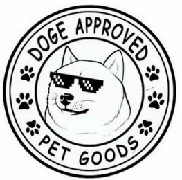 DOGE APPROVED PET GOODS logo