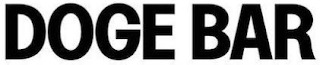 DOGE BAR logo
