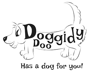 DOGGIDY DOO HAS A DOG FOR YOU! logo
