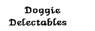 DOGGIE DELECTABLES logo