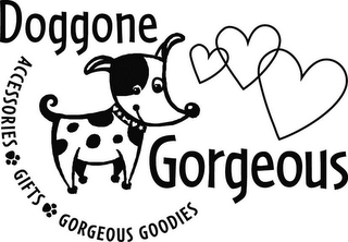 DOGGONE GORGEOUS ACCESSORIES GIFTS GORGEOUS GOODIES logo