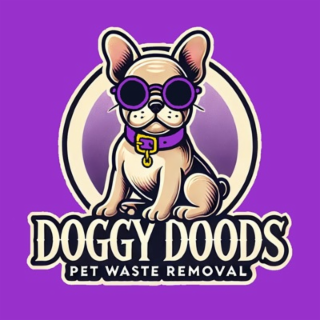 DOGGY DOODS PET WASTE REMOVAL logo