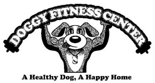 DOGGY FITNESS CENTER A HEALTHY DOG, A HAPPY HOME logo
