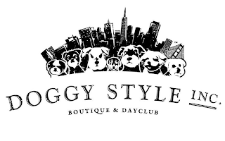 DOGGY STYLE INC. BOUTIQUE & DAYCLUB logo