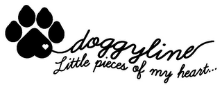 DOGGYLINE LITTLE PIECES OF MY HEART... logo