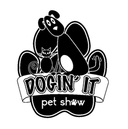 DOGIN' IT PET SHOW logo