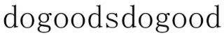 DOGOODSDOGOOD logo