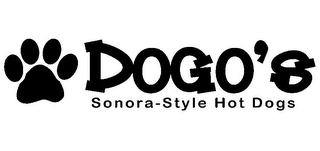 DOGO'S SONORA-STYLE HOT DOGS logo