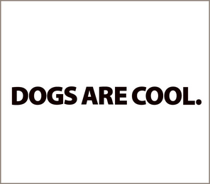 DOGS ARE COOL. logo