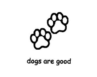 DOGS ARE GOOD logo