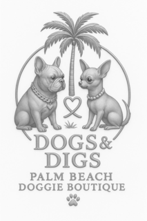 DOGS & DIGS PALM BEACH DOGGIE BOUTIQUE logo