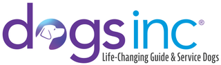 DOGS INC LIFE-CHANGING GUIDE & SERVICE DOGS logo