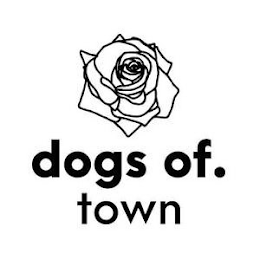DOGS OF. TOWN logo
