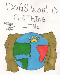 DOGS WORLD CLOTHING LINE logo