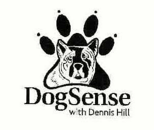 DOGSENSE WITH DENNIS HILL logo