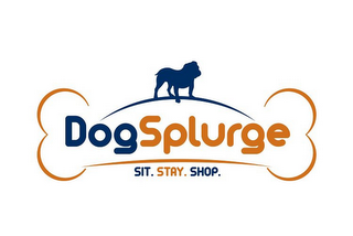 DOGSPLURGE SIT.STAY.SHOP. logo