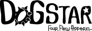 DOGSTAR FOUR PAW APPAREL logo
