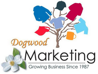 DOGWOOD MARKETING GROWING BUSINESS SINCE 1987 logo