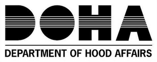 DOHA DEPARTMENT OF HOOD AFFAIRS logo