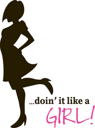 ...DOIN' IT LIKE A GIRL! logo