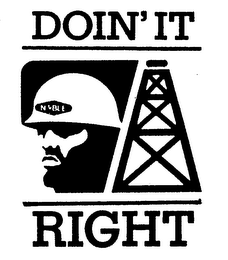 DOIN' IT RIGHT NOBLE logo