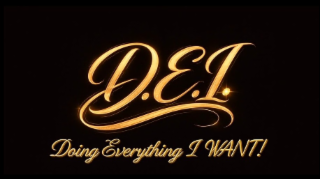 DOING EVERYTHING I WANT! D.E.I. logo