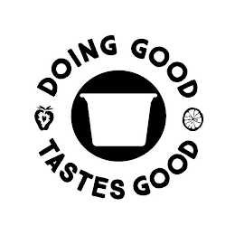 DOING GOOD TASTES GOOD logo