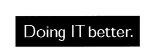 DOING IT BETTER. logo