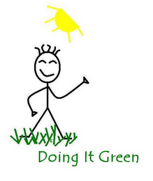 DOING IT GREEN logo