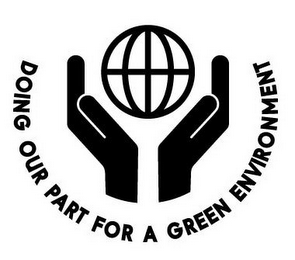 DOING OUR PART FOR A GREEN ENVIRONMENT logo