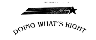 DOING WHAT'S RIGHT logo